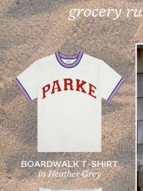 ISO PARKE  Heather Grey Boardwalk T-Shirt
